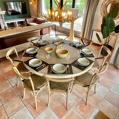 Kempenlodge, Luxe Boshuis Voor 8 Pers, In Brabantse בית נופש Diessen