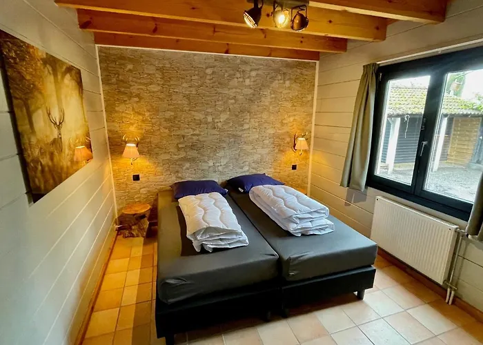 Hébergement de vacances Kempenlodge, Luxe Boshuis Voor 8 Pers, In Brabantse