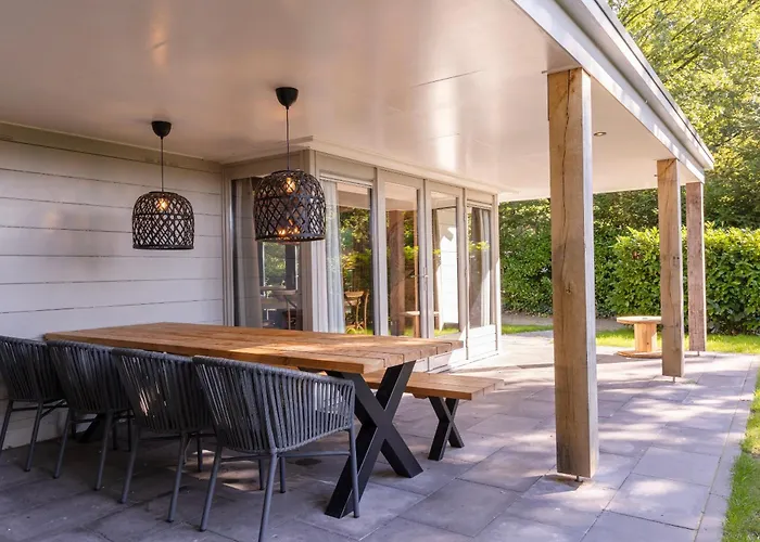 Kempenlodge, Luxe Boshuis Voor 8 Pers, In Brabantse Diessen